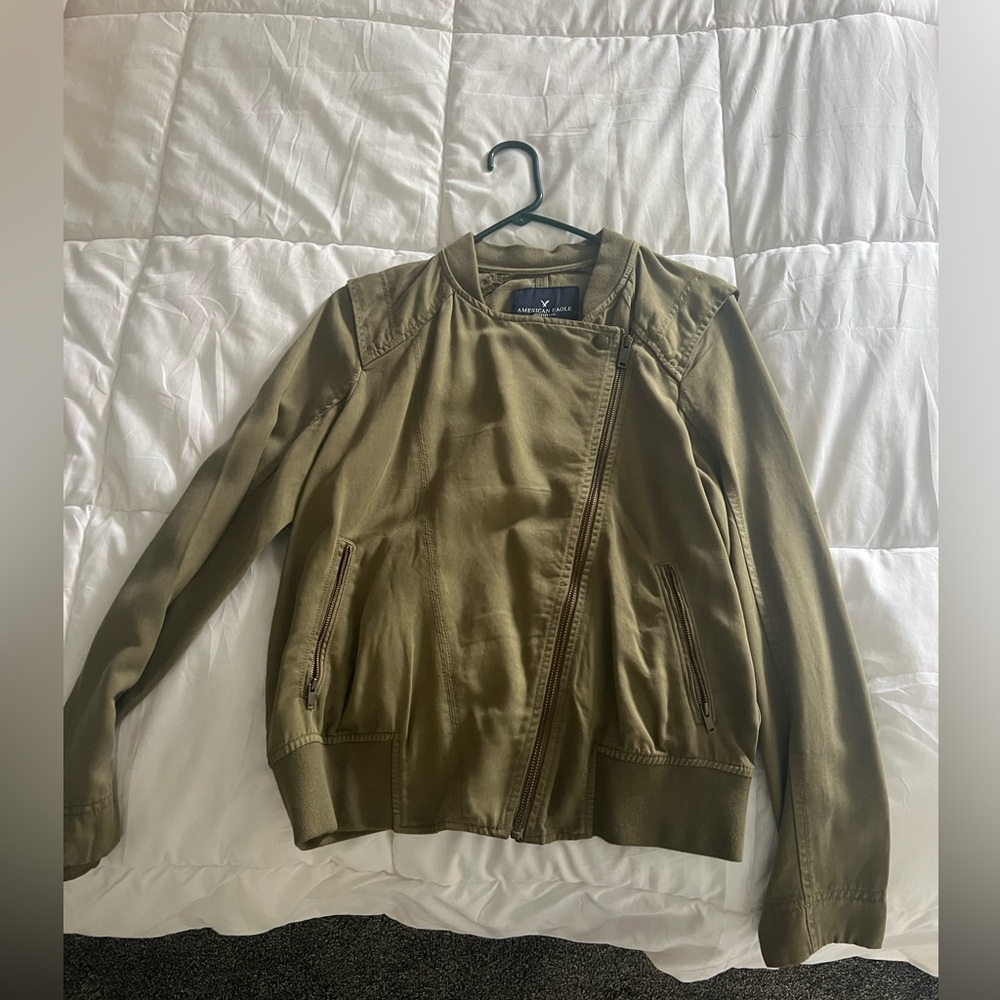 American Eagle Green Jacket medium